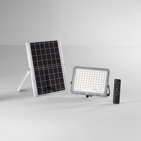 FAN LED-GLASER-SOL400C Solární svítidlo GLASER, 3500 lm, 3000 K, vestavěná baterie 3,2 V 24 Ah - FANEUROPE