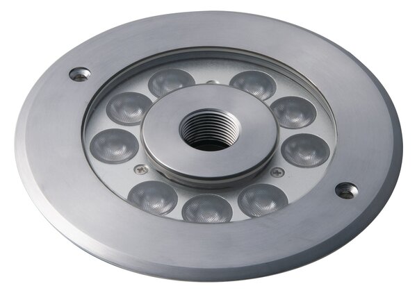 FAN LED-CROWN-R14 Podvodní svítidlo do fontán CROWN DC24V, 2x9 W, RGB, stmívatelné, IP68, 17 x 17 x 6,7 cm - FANEUROPE