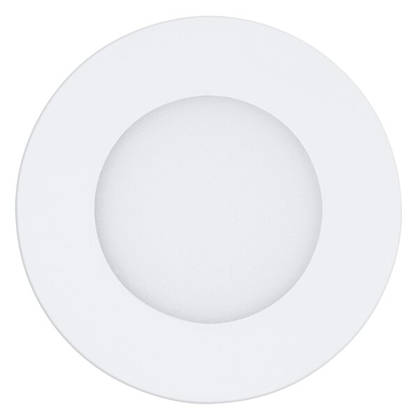 EGLO LED zápustné světlo FUEVA-A, kruh, bílé, 12cm 98212