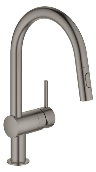 Grohe Minta kuchyňská baterie stojící Brushed Hard Graphite 32321AL2