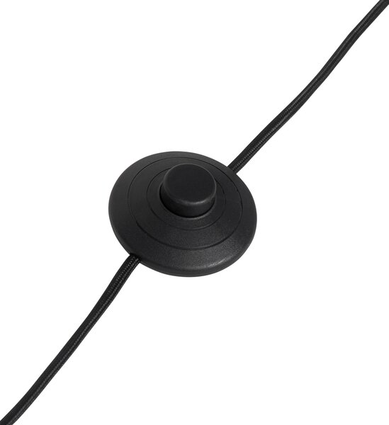 Designová stojací lampa černá - Triangolo