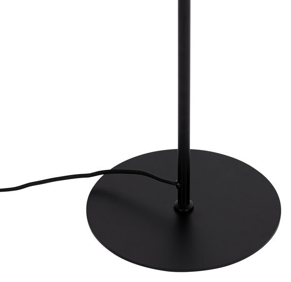Designová stojací lampa černá - Triangolo