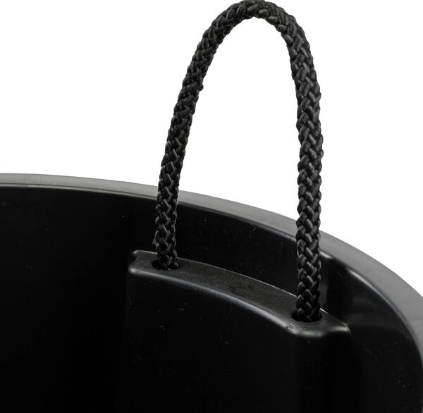 PLASTOVÝ KVĚTINÁČ URBANIKA ECO 57X29,5 CM TMAVĚHNĚDÁ