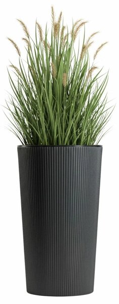 PLASTOVÝ KVĚTINÁČ URBANIKA ECO 57X29,5 CM ANTRACITOVÁ