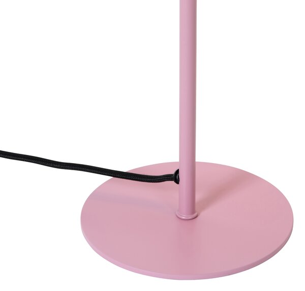 Designová stolní lampa růžová - Triangolo