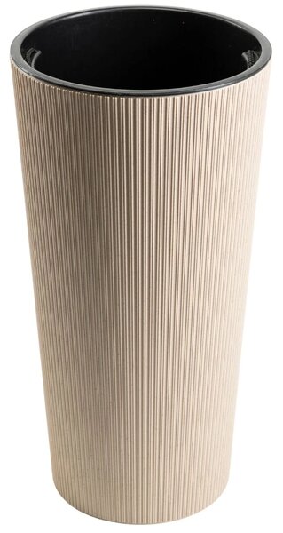 PLASTOVÝ KVĚTINÁČ URBANIKA ECO 57X29,5 CM LATTE