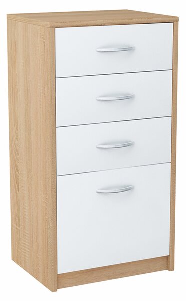 Komoda Matkam 45,01 x 35 x 85 cm dub sonoma matný