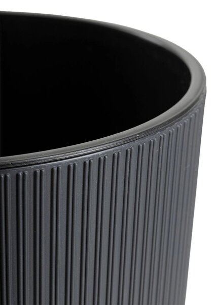 PLASTOVÝ KVĚTINÁČ URBANIKA ECO 57X29,5 CM ANTRACITOVÁ