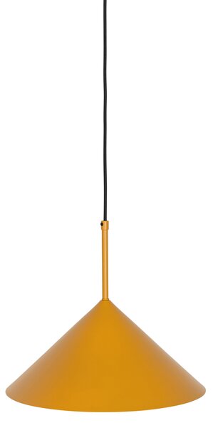 Designové závěsné svítidlo žluté - Triangolo
