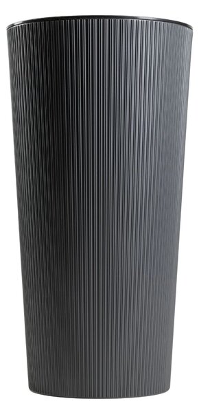 PLASTOVÝ KVĚTINÁČ URBANIKA ECO 57X29,5 CM ANTRACITOVÁ