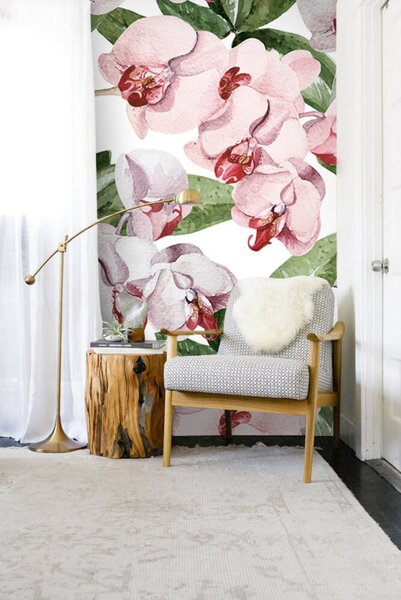 Fototapeta Růžová orchidej Samolepící 250x250cm