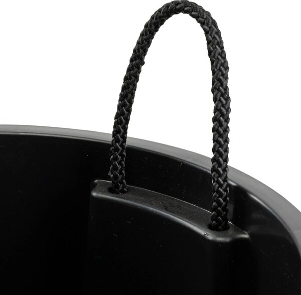 PLASTOVÝ KVĚTINÁČ URBANIKA ECO 57X29,5 CM ANTRACITOVÁ