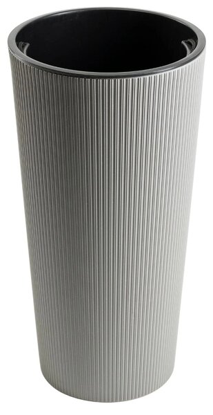 PLASTOVÝ KVĚTINÁČ URBANIKA ECO 57X29,5 CM ŠEDÁ BS