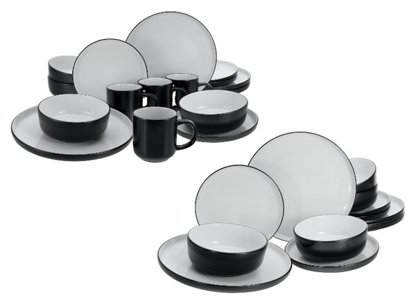 Creatable Jídelní servis Nordic Cool Black (100392060)