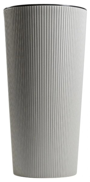PLASTOVÝ KVĚTINÁČ URBANIKA ECO 57X29,5 CM ŠEDÁ BS