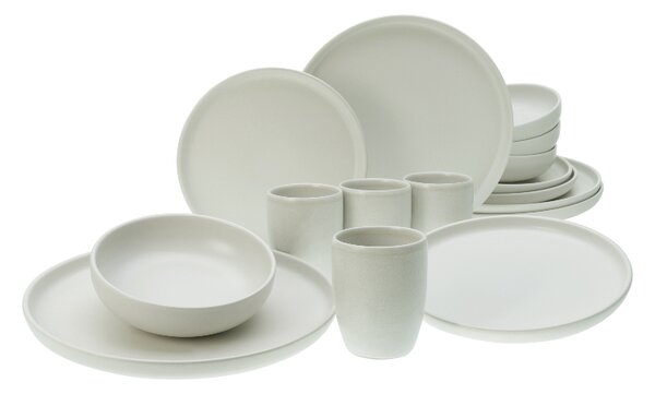 Creatable Jídelní servis Uno offwhite (16dílný kombinovaný servis) (100392069002)