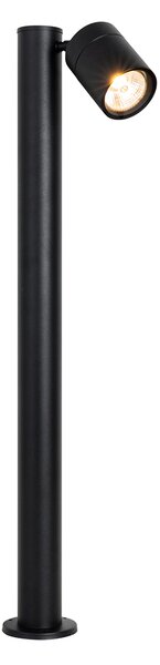 Stojací venkovní lampa černá 80 cm AR70 nastavitelná IP44 - Solo