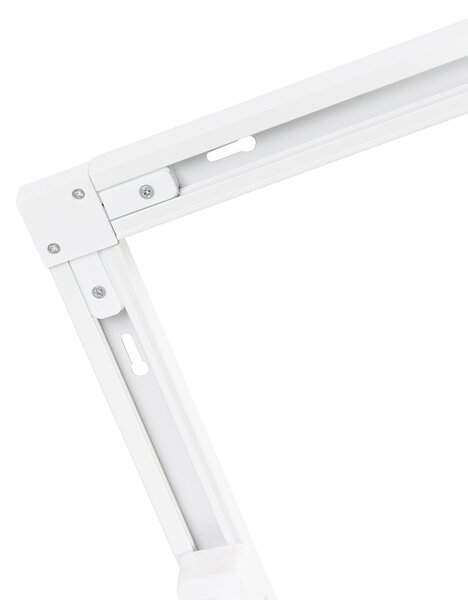 1-fázový kolejnicový systém s 6 nastavitelnými bílými reflektory - Magnax Jeana