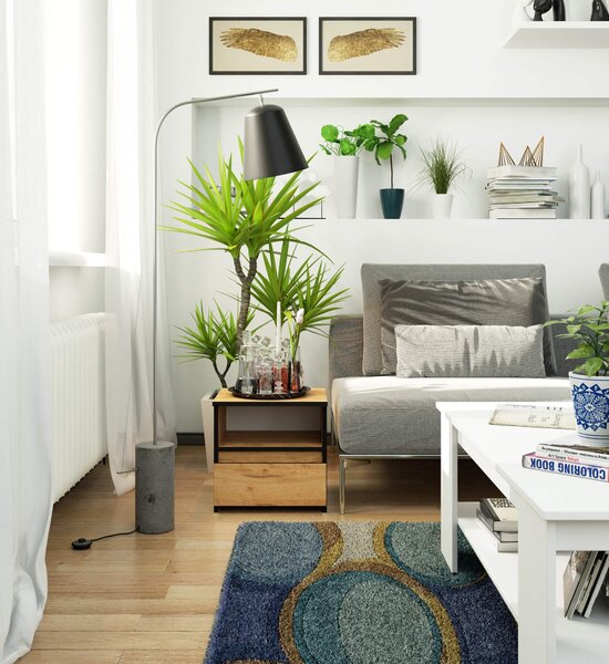 Ak furniture Noční stolek CL1 40 cm dub craft