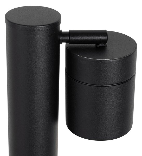Stojací venkovní lampa černá 80 cm AR70 nastavitelná IP44 - Solo