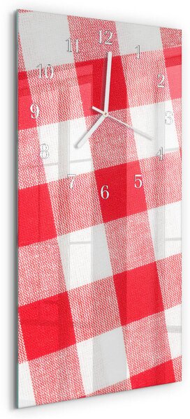 Skleněné hodiny vertikální Ubrus zsppb-30x60-00087947