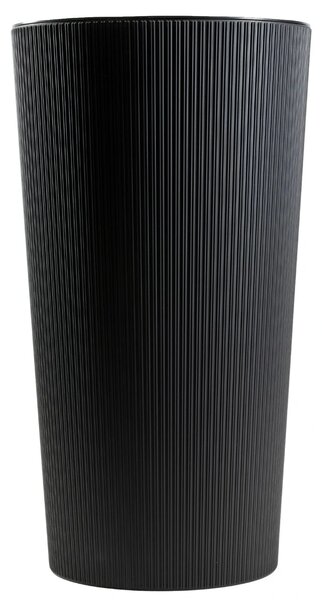 PLASTOVÝ KVĚTINÁČ URBANIKA ECO 75X41 CM ČERNÁ