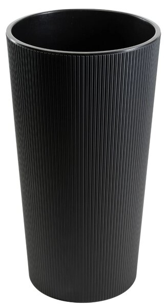 PLASTOVÝ KVĚTINÁČ URBANIKA ECO 75X41 CM ČERNÁ