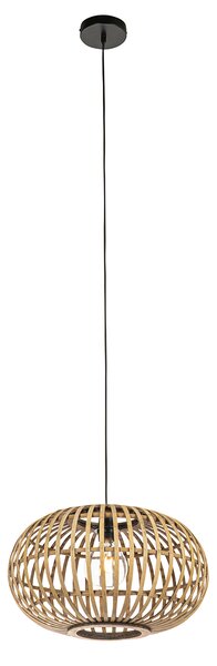 Orientální závěsné svítidlo bambus 44 cm - Amira