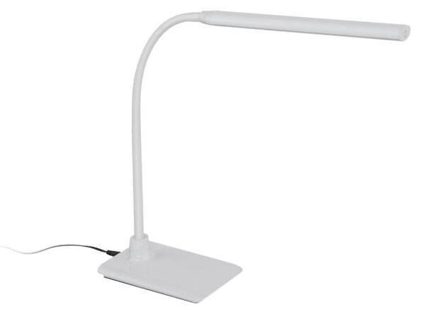Eglo 96435 LAROA - Stolní bílá dotykem stmívatelná LED lampička (Pracovní LED lampička, dotyková,stmívatelná)