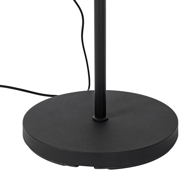 Průmyslová stojací lampa černá 35 cm nastavitelná - Hanze