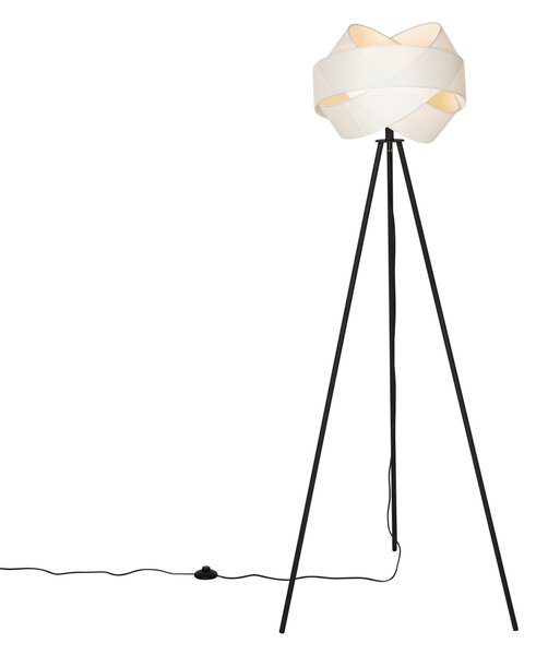 Moderní stojací lampa bílá - Cloth