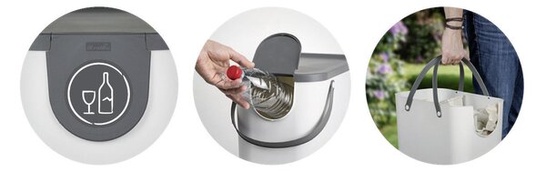 KOŠ NA ODPADKY 25 l Rotho - Odpadkové koše