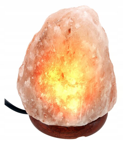 BERGE Solná lampa 1-2kg - Ionizátor / noční lampa