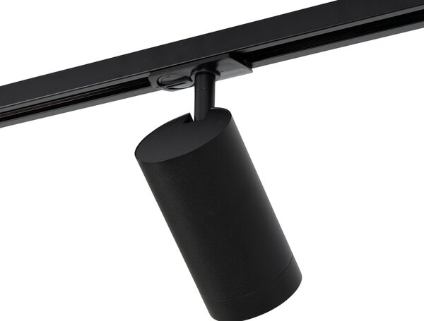 Moderní kolejnicový systém s 5 bodovými světly černý 1-fázový GU10 70mm - Iconic Jeana Luxe