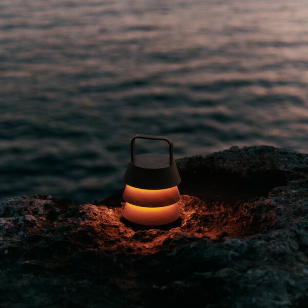 FERM LIVING Přenosná lampa Luver, Natural