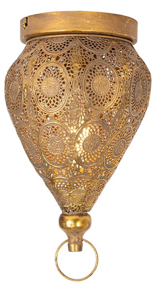 Orientální stropní svítidlo zlaté 19 cm - Mowgli