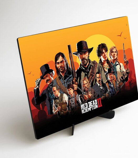 DUBLEZ | Herní obraz - Red Dead Redemption 2 | UV tisk, Premium