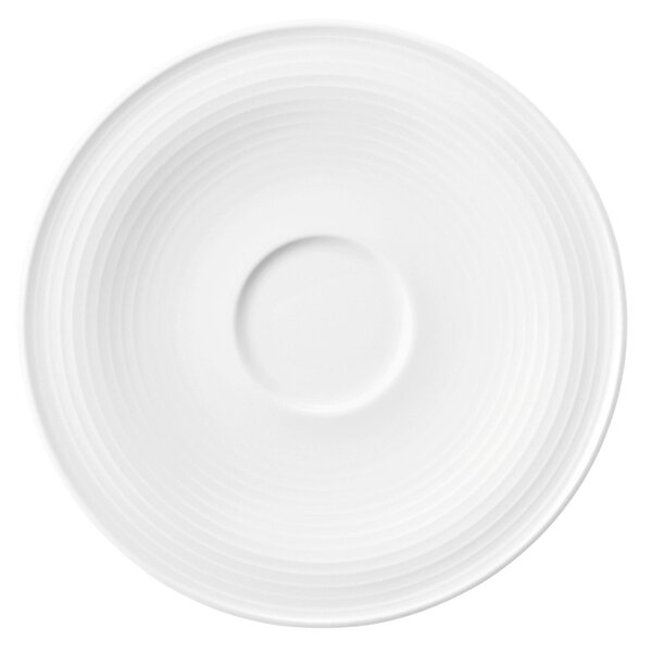 PODŠÁLEK Beat weiß uni 16,7 cm Seltmann Weiden - Šálky & podšálky