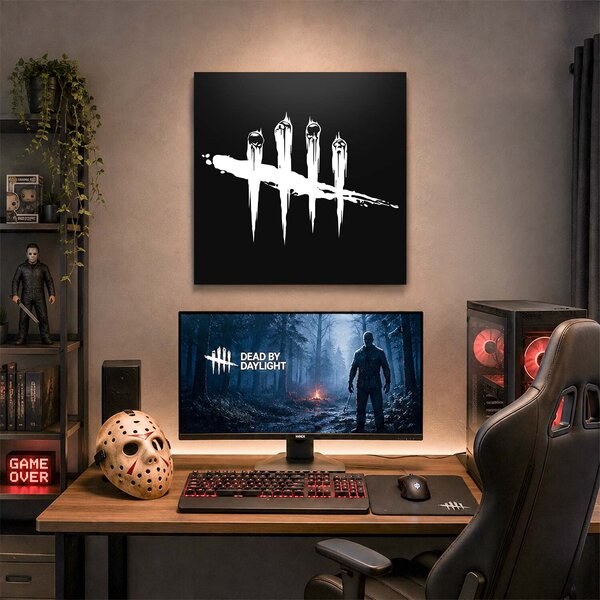 DUBLEZ | Barevný herní obraz - Dead by Daylight | UV tisk, Premium