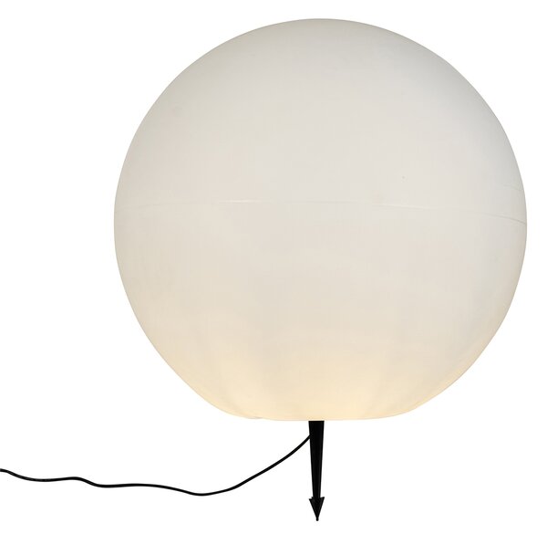 Chytrá venkovní lampa bílá 77 cm IP65 vč. WiFi A60 - Nura