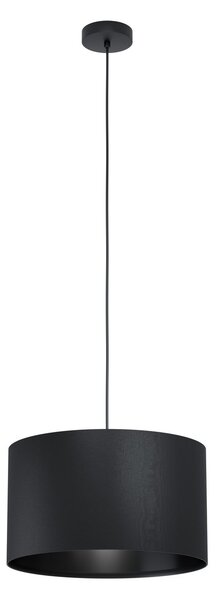 EGLO Závěsné moderní osvětlení MASERLO 1, 1xE27, 40W, černé, 38cm 99042