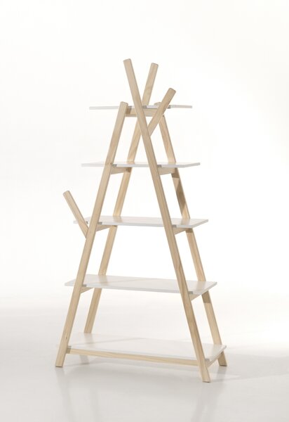 Borovicový regál Vipack Kiddy 170 cm
