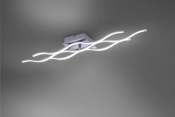 JUST LIGHT. 16266-55 -LED RGB Stm. stropní svítidlo LOLA WAVE LED/30W/230V + DO