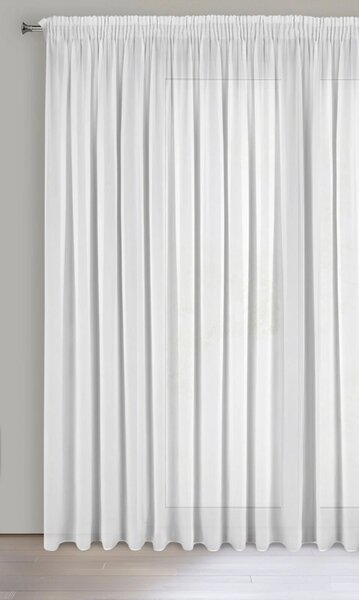 ZÁCLONA NA PÁSCE DALIA 350X270 CM BÍLÁ