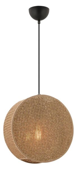 Lustr na lanku BIG DRUM 1xE27/60W/230V hnědá