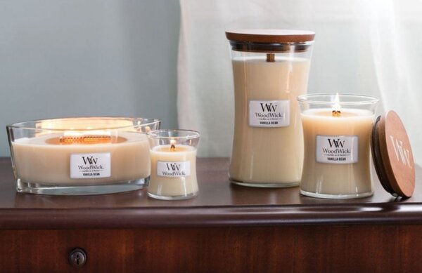 -25 % Dny Marianne - WoodWick Velká vonná svíčka WoodWick, Vanilla Bean
