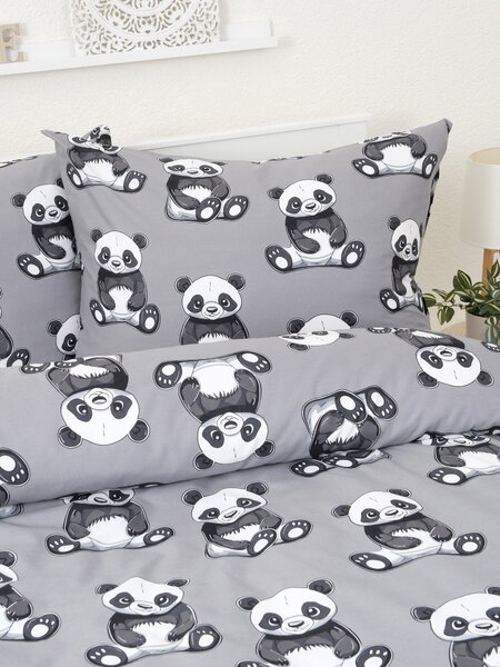 MK Lůžkoviny Bavlněné povlečení Renforcé - Panda