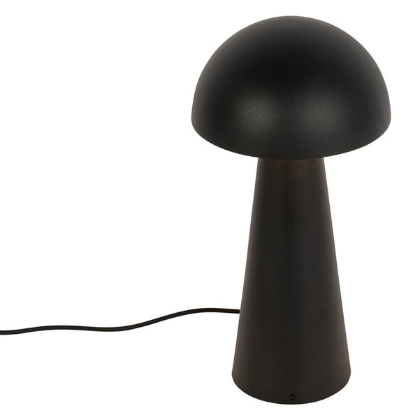 Venkovní stojací lampa černá 50 cm - Mushroom