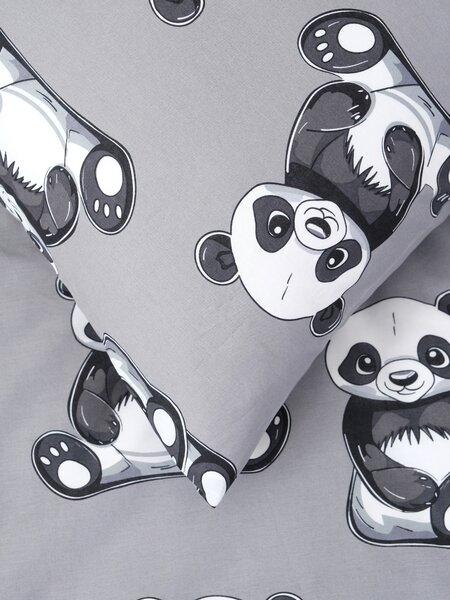 MK Lůžkoviny Bavlněné povlečení Renforcé - Panda