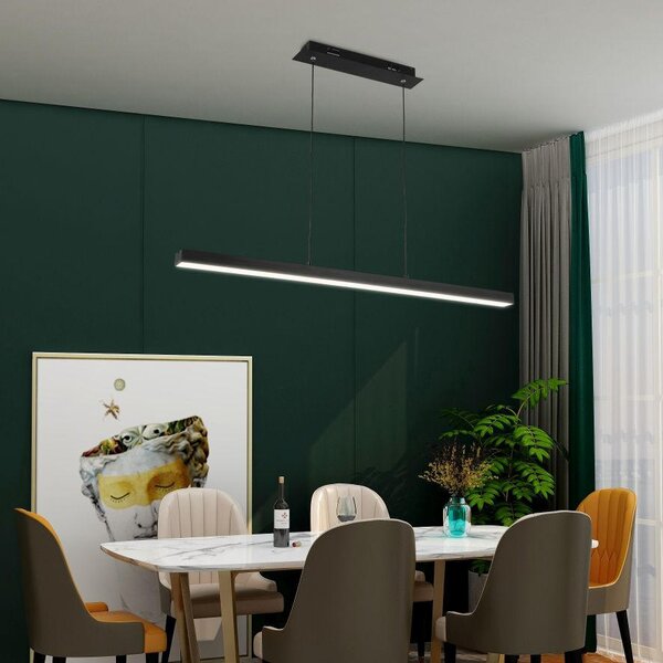 ZÁVĚSNÉ LED SVÍTIDLO, 100/5/120 cm Novel - Online Only svítidla, Online Only